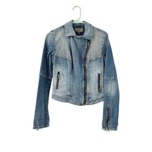 Guess Sparkly Denim Jacket XS - Picture 1 of 7